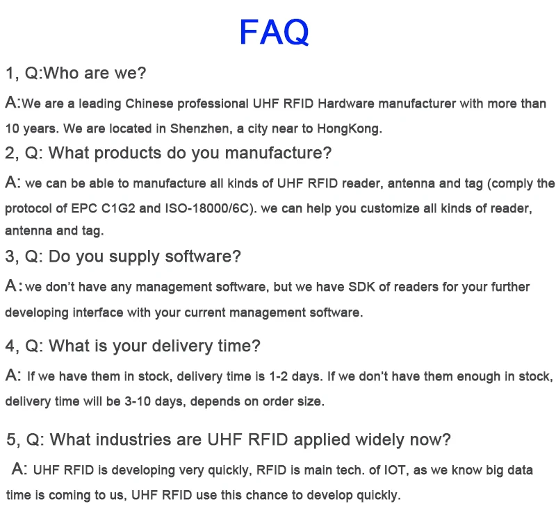 FAQ