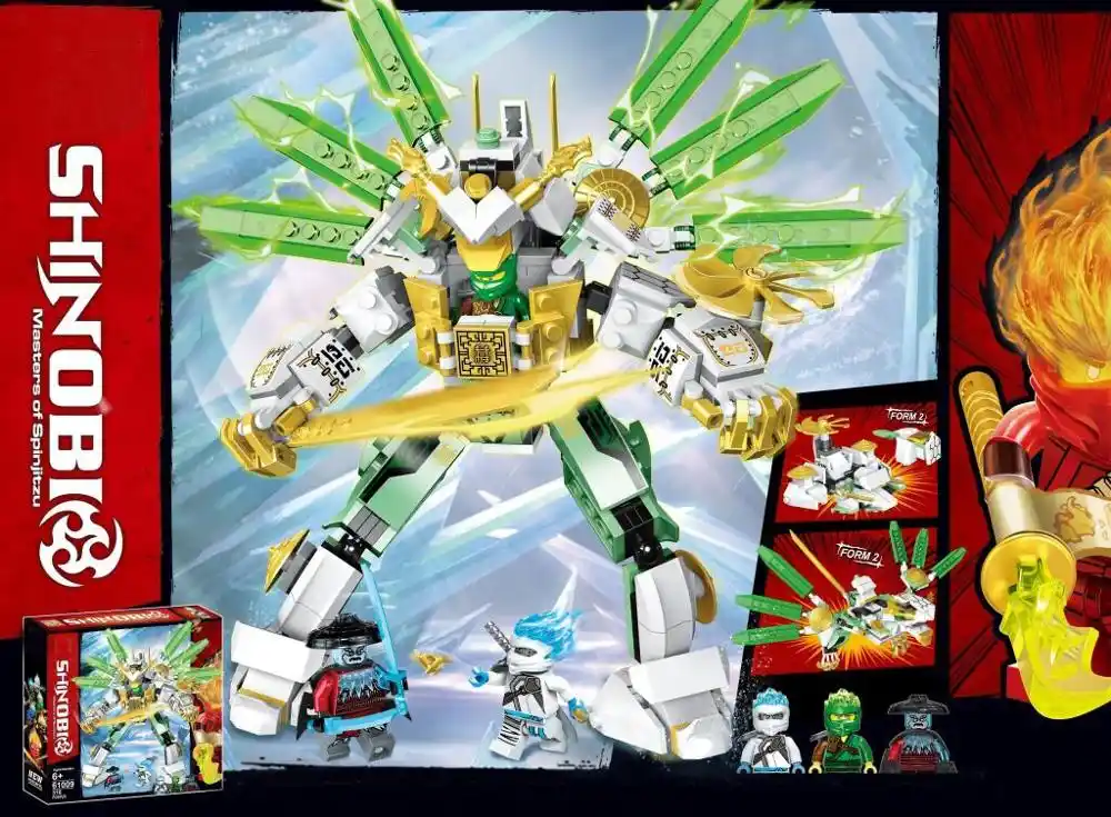 lego ninjago lloyd's mech