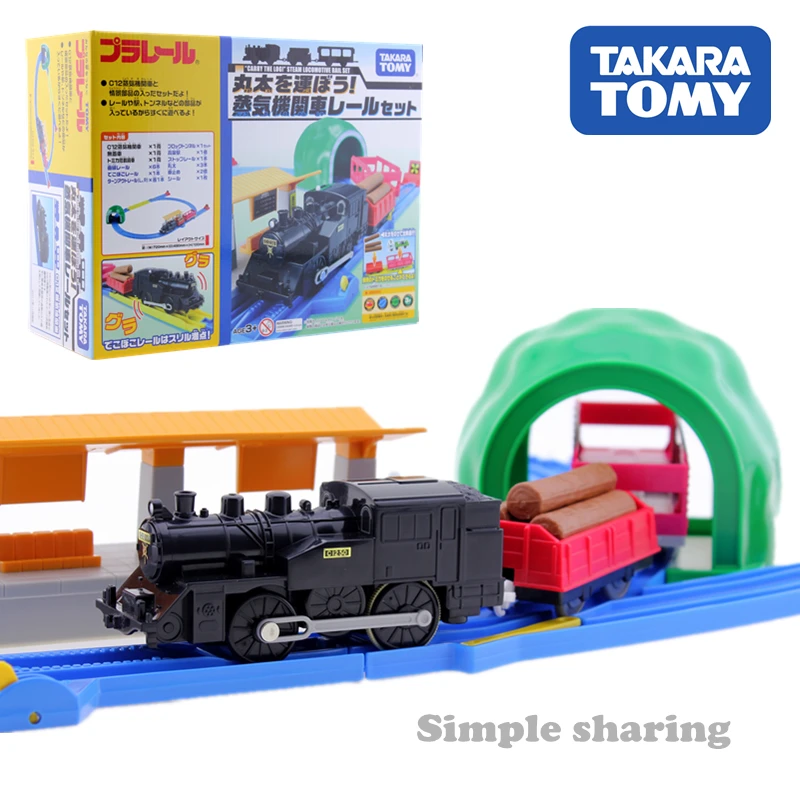 Takara Tomy tomica Plarail Паровозик модель комплект литой под давлением обучающий трек безделушка Горячая поп детские железные игрушки