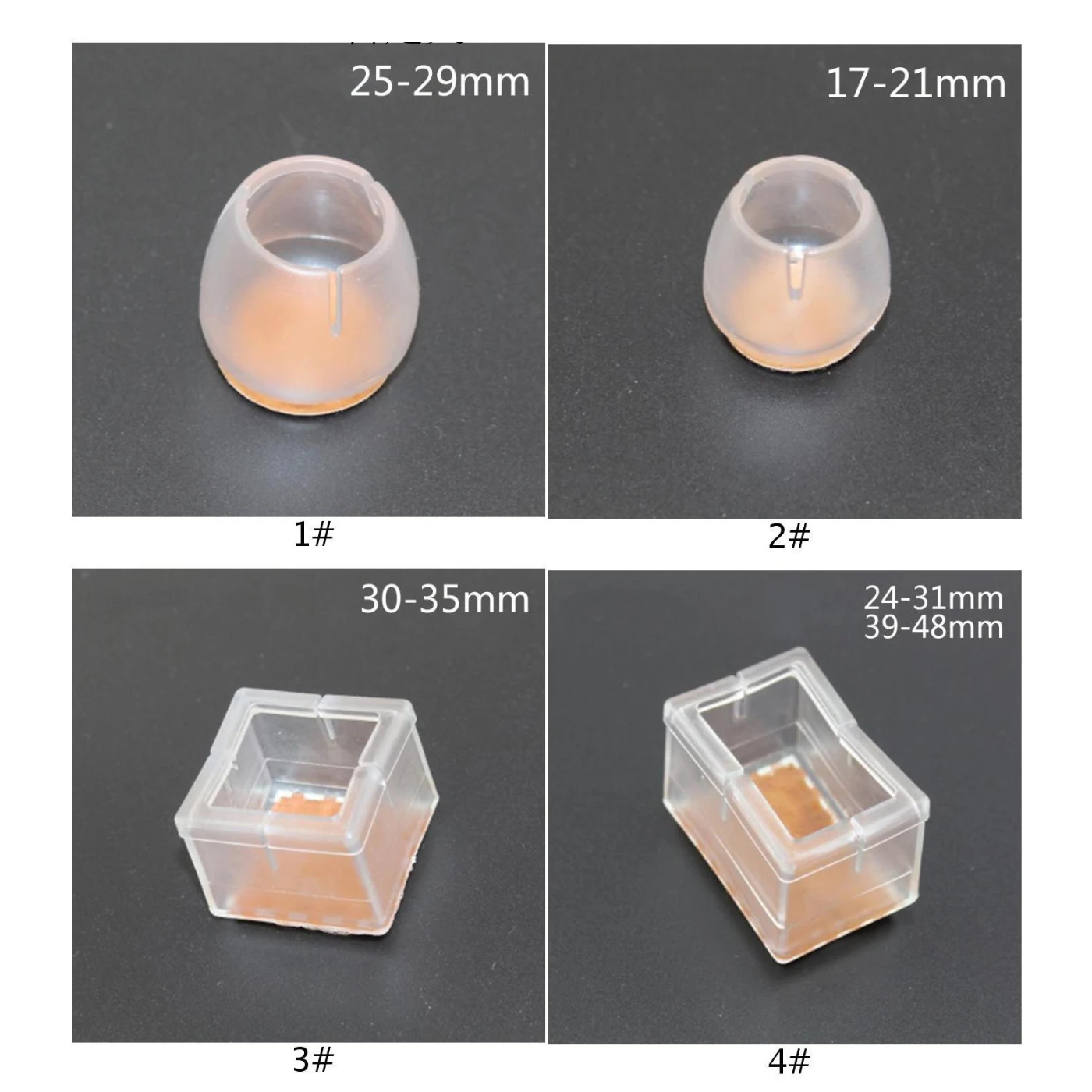 16 шт./компл. силиконовые стул подставка под ножку мебель стол Детские безбортные носки для пола протектор Uk