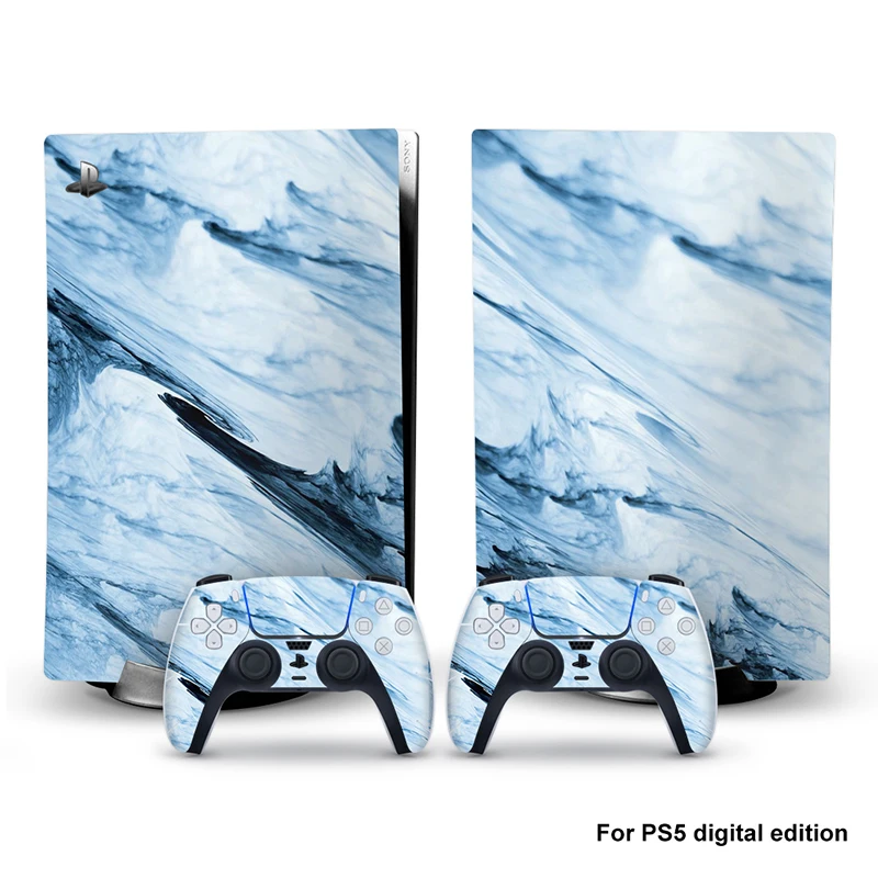 Autocollant Sticker pour Sony PS5 Édition numérique, Skin Protection  PlayStation 5 jeu Manette, 1504 - Cdiscount Informatique