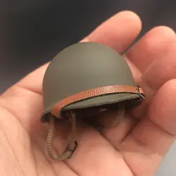1/6 Второй мировой войны армии США металлический шлем модели для 12 "фигуры тела аксессуары DIY
