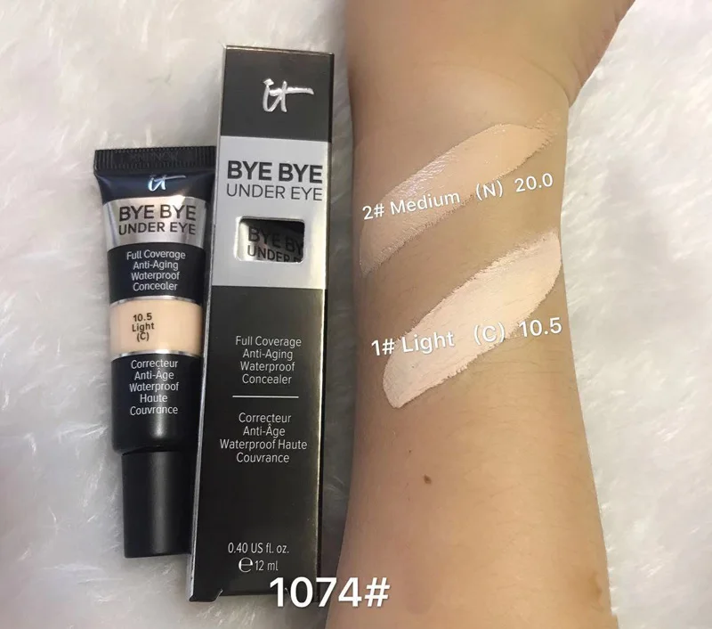 new it cosmetics byebye under eye full coverage anti-aging waterproof concealer 12ml drop ship