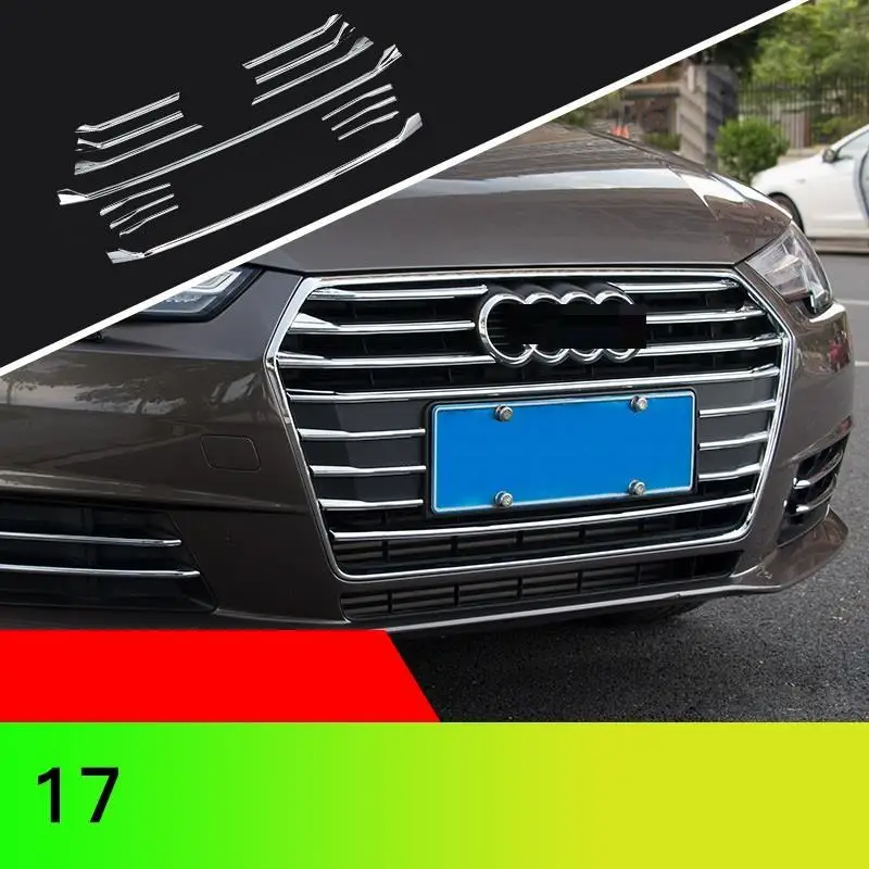 Number 20 Автомобильный Автомобиль Automovil Авто кузов передний бампер крыло зеркало наружные части украшения аксессуары 17 18 для Audi A4L - Цвет: Number 20