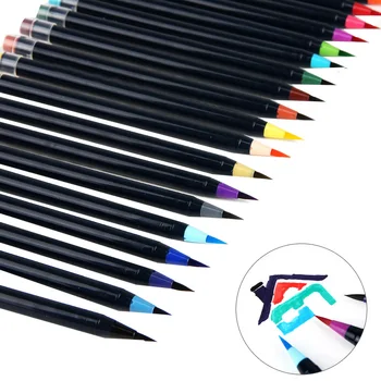 

10 Pcs Soft Brush Pen Set Watercolor Painting Art Markers Pen for Drawing Calligraphy Sketching Manga Comic Artist Supplies