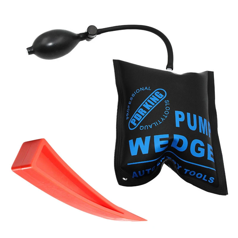 1x Inflatable Air Pump Wedge Air Bag Shim Clamp for Car Windows Door Repair Tool
