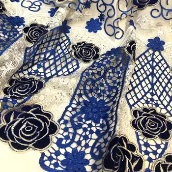 

Top grade African lace fabric 2020 High Quality Velvet Lace very soft Nigerian Lace Fabrics For Wedding dress 5yards mv517