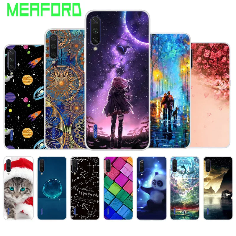 

Soft TPU For Xiaomi Mi A3 Case A3 Lite Cover Painted Soft Silicone Phone Back Case FOR Xiaomi Mi A3 MiA3 Lite Shockproof Fundas