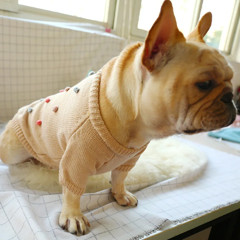 Одежда для собак PETCIRCLE сохраняет тепло осенью и зимой французский Бульдог корги