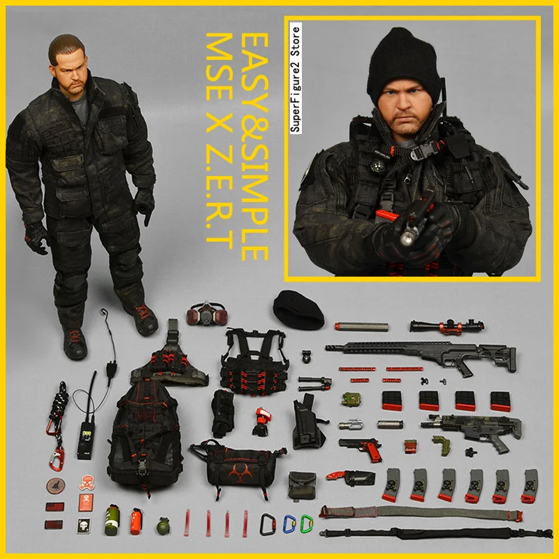 Легкая и простая коллекция экшн-фигурок MSE X Z.E.R.T 1/6 Z Aquadron снайперская команда