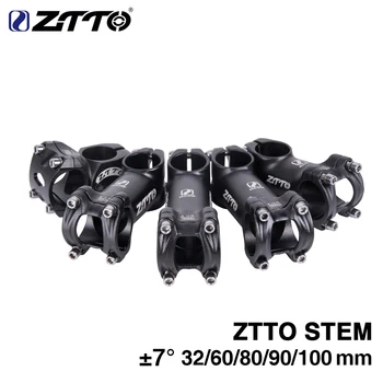 

ZTTO 32 60 80 90 100mm High-Strength Lightweight 31.8mm Stem for XC AM Mountain bike Road Bicycle part
