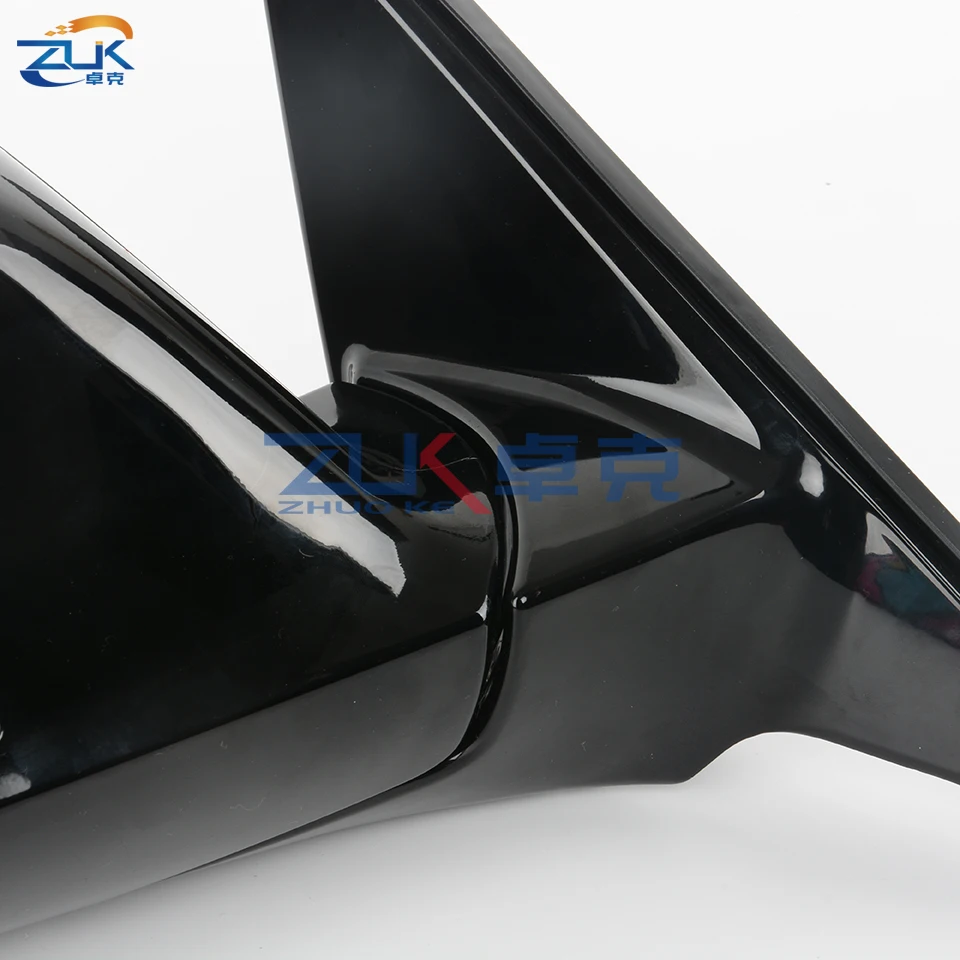 ZUK пара Внешнее зеркало заднего вида в сборе для ACCORD 2008-2013 CP1 CP2 CP3 азиатская Модель Электрическое складное+ Отопление+ светодиодный сигнал поворота