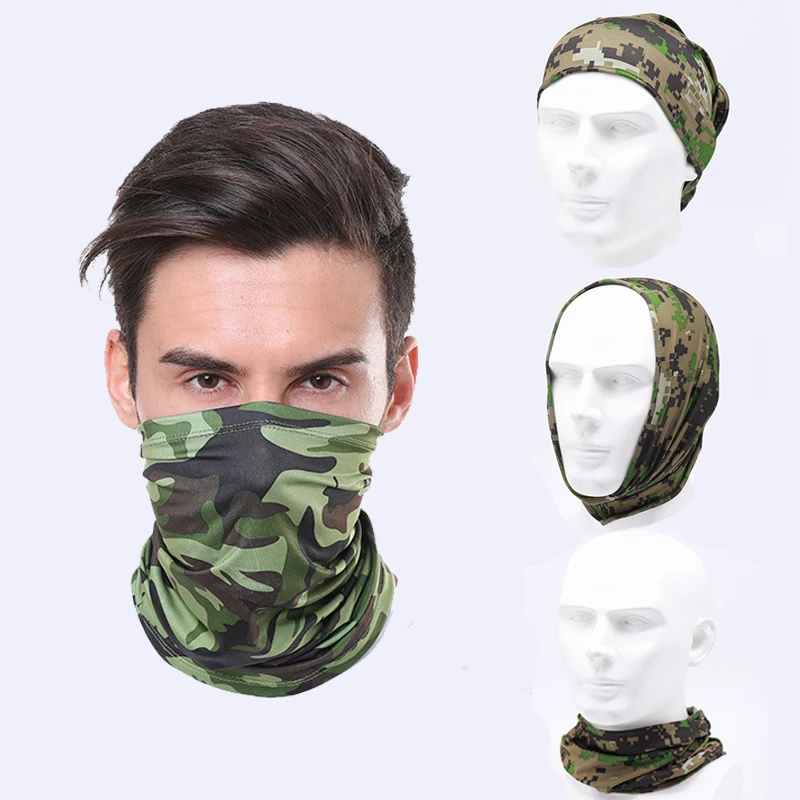 Braga de cuello hombre, bufandas para ciclista, cubiertas tubulares para motocicleta, Bandana de camuflaje, máscara de esquí, calentador de cuello, bragas|bufandas| - AliExpress