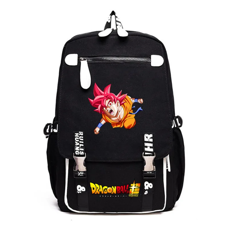 Супер школьные сумки Dragon Ball для подростков девочек мальчиков Супер Саян Гоку Ssj3 рюкзак для ноутбука большая емкость дорожные сумки на плечо