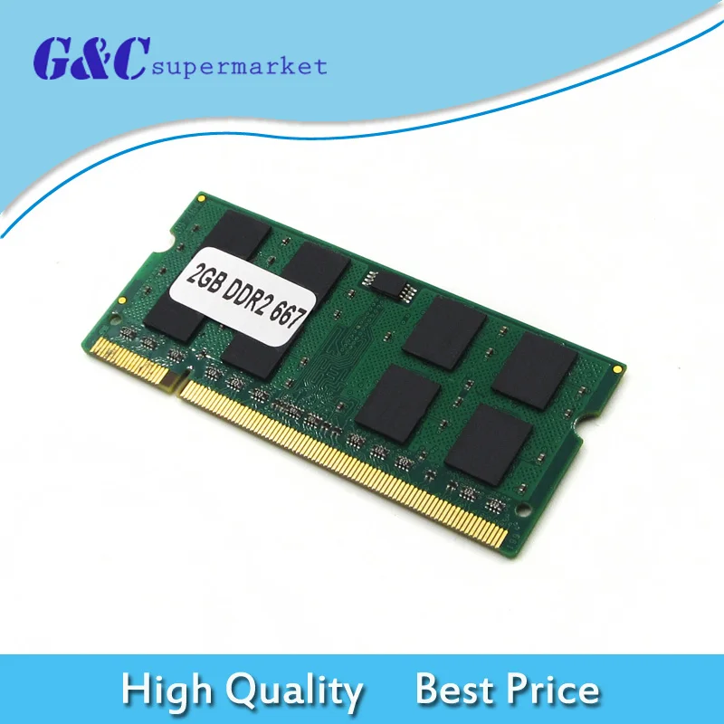 Оперативная память для ноутбука 2 Гб DDR2 pc2 5300 667 МГц 2RX8 ddr2 200pin оперативная сделай