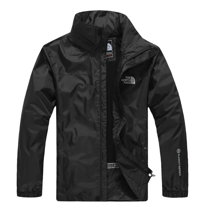 

Outdoor Waterproof Jacket Men's Thin Type for Spring And Autumn Coat Windproof Waterproof Warm Trench Coat MEN'S Jacket