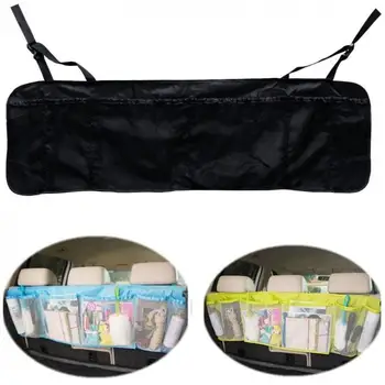 

Auto Organizer Boot Multifunction Foldable Trash Hanging Storage Bags for Car Seat Capacity Storage Pouch