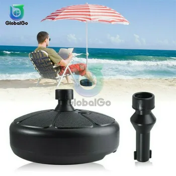 

Portable Durable Outdoor Parasol Garden Umbrella Base Stand Round Patio Beach Garden Patio Umbrella Sun Shelter Accessory
