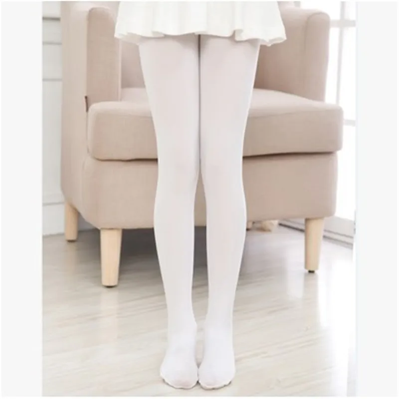 Children Ballet Dance Tights Dance Socks 80D High Elastic Velvet Ballet Dance Performance Practise Evening Dance Pants Socks