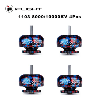 

4PCS IFlight XING NANO X1103 1103 8000KV / 10000KV 2-3S CW Thread Brushless Motor for RC FPV Racing Drone