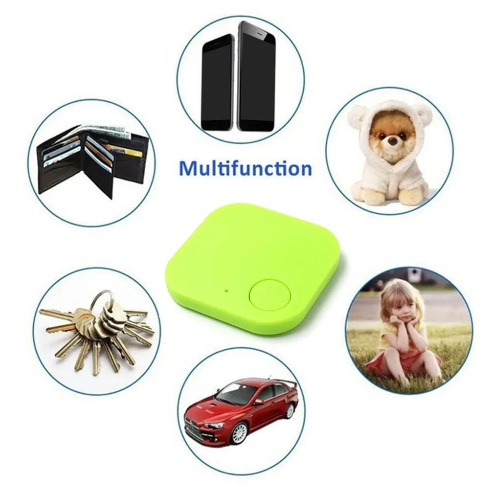 Wireless Key Finder Smart Tracker GPS luetooth Locator Remote Key Tag Anti Lost Keychain Alarm for Kids Pet Dog Cat Child Phone