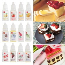 10 мл пищевой аромат, еда, ароматизатор, напитки, желе, конфеты, съедобная эссенция, используемая для выпечки печенья/молочных/кондитерских украшений, кухонные инструменты