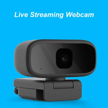 

720P Webcam Live Streaming Webcam USB Web Camera for PC Laptop Wide Angle Webcam with Microphone for Video Conference Desktop
