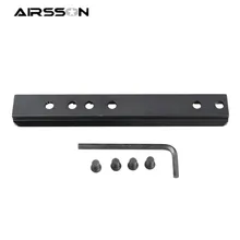 Тактический военный Пикатинни 11 слотов Вивер прицела+ 4 винта/1 гаечный ключ стрельба пистолет основание винтовки крепление охотничье снаряжение