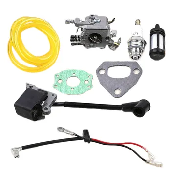 

For Husqvarna Carburetor kit 142 36 41 Chainsaw Ignition Coil Fuel Filter