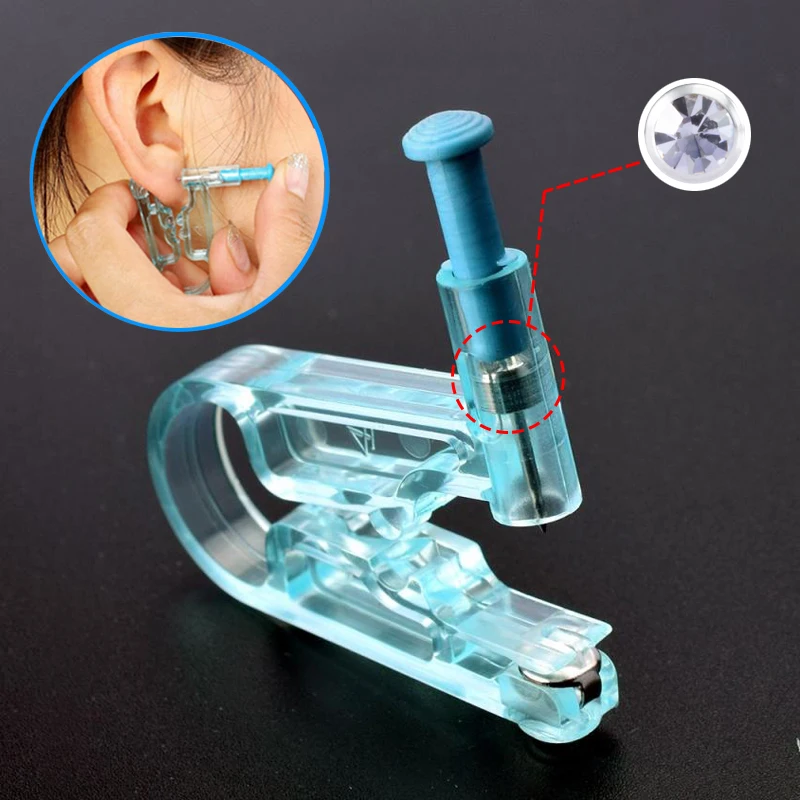 1PC Disposable Sterile Ear Piercing Unit For Baby Ear Tragus