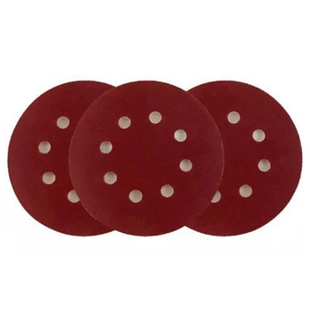

100 Pcs 125 Mm 5 inch Abrasive Sandpaper Sanding Disc Hook & Loop Sand Paper Grits 240 For Sander Power Tools Accessories