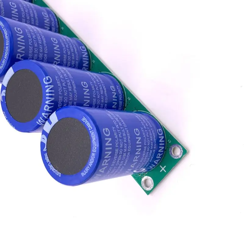 6pcs 16V 83F Super Farad Capacitor Single Row With Protection Board 2.7V 500