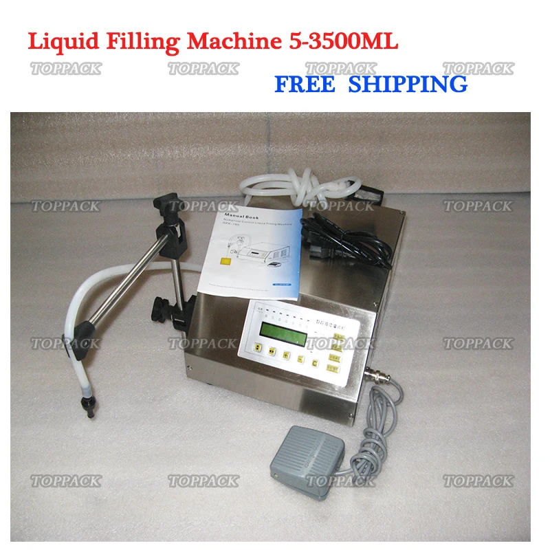 Digital Electrical Liquids Filling Machine,water Pumping Filler