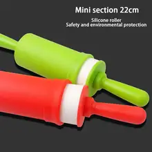 Антипригарное покрытие силиконовая скалка для выпечки мука для теста ролик для Кухня Пособия по кулинарии выпечки выпечка Инструменты