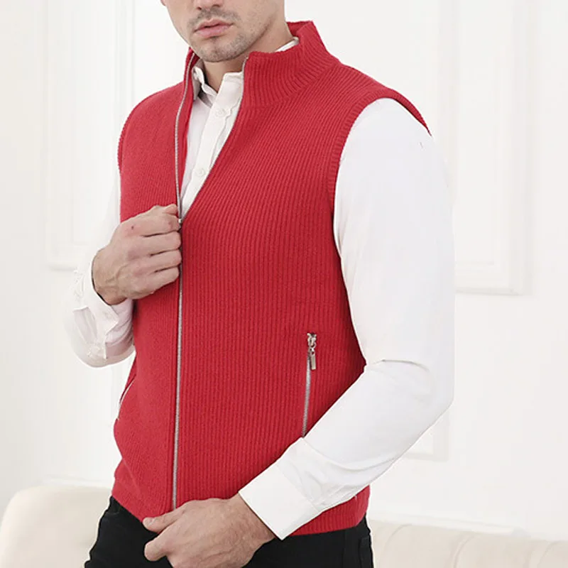Зимний Осенний жилет мужской 5XL 6XL 7XL 8XL Повседневный плюс размер мужской жилет 2 цвета