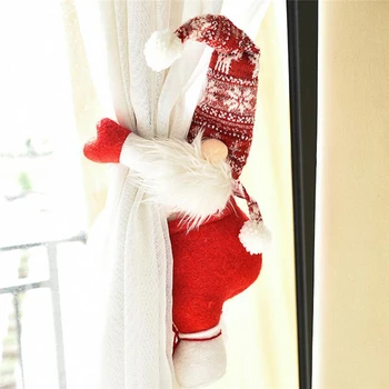 

Santa Claus Elk Windows Christmas Curtain Decor Merry Christmas Decor For Home Christmas Gifts 2020 Happy New Year 2021
