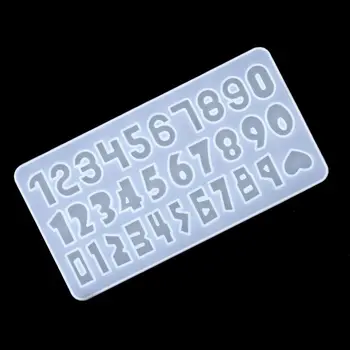 

0-9 Number Shaped Moulds Heat-resistant Cake Decorating Molds Tools Baking Tool AXYD