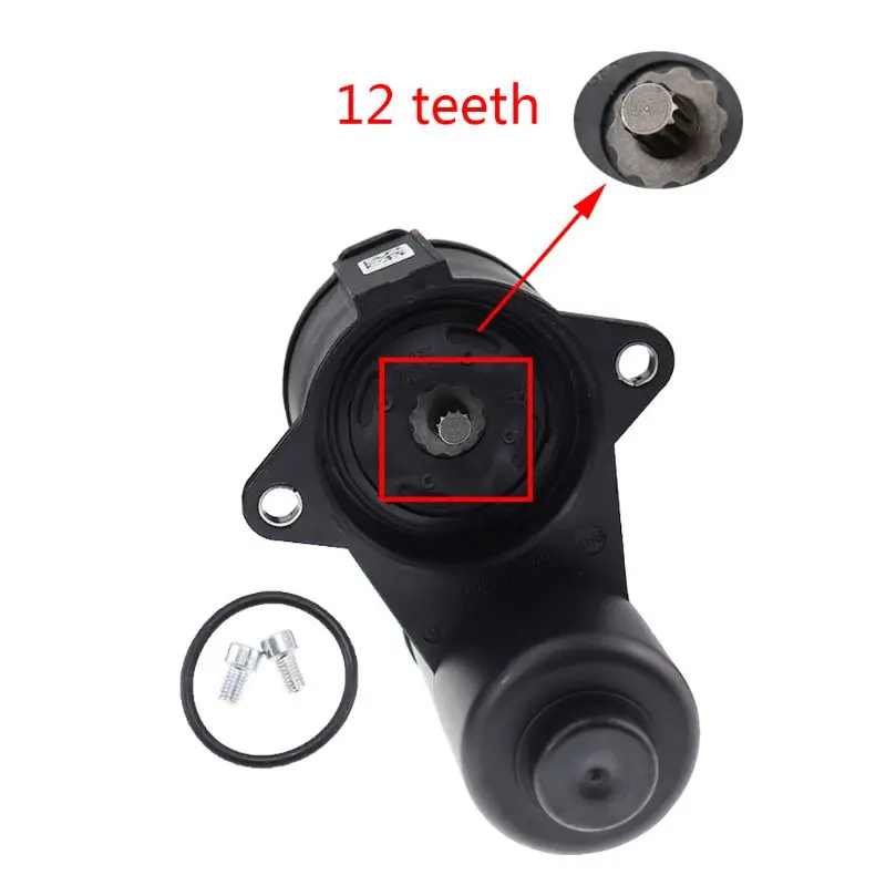 Колесо ручной тормоз тормозной суппорт Серводвигатель 12 6 Torx 3C0998281A 3C0998281B - Цвет: 12 Teeth