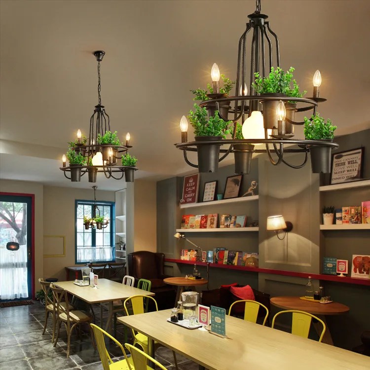 

Industry Originality Wrought Iron Continuous System Rural Countryside Restaurant Coffee Shop Toggery Music Meal Botany A