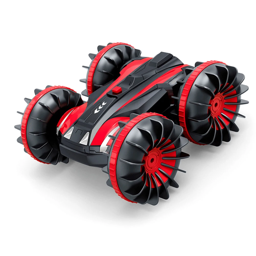 2,4G RC экскаватор трюк автомобиль 360 Вращение 2 стороны водонепроницаемый Вождение на воде земли амфибия электрические игрушки для детей
