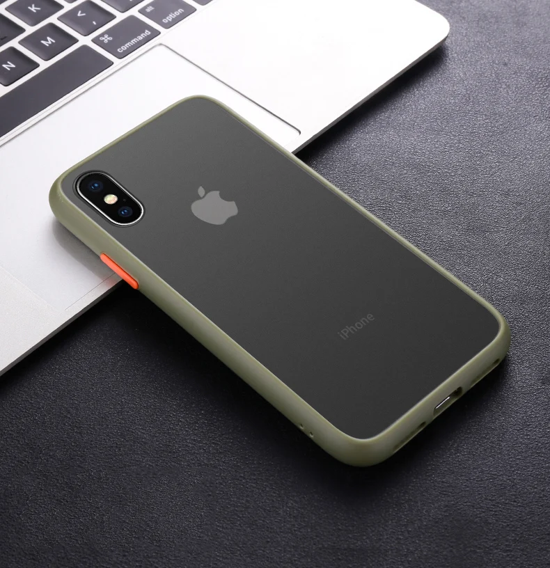 Чехол для телефона для iPhone 11 Pro Max X XR XS Max 6 6S 7 8 Plus Роскошная Противоударная рамка Матовый Жесткий ПК Защитный чехол для iPhone 11