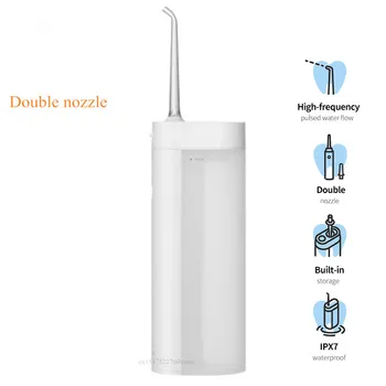 

Zhibai XL1 Portable Oral Irrigator Wireless USB Rechargeable waterproof Water Dental Flosser cordless Toothpick from youpin
