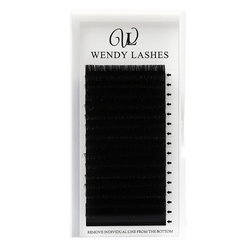High Quality 16Rows Thickness 0 07 to 0 15 Faux Mink Eyelashes Individual Eyelash Lashes Soft 3