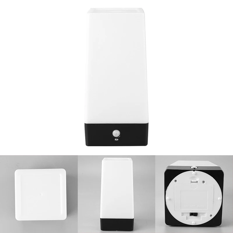 Беспроводной PIR сенсор гостиная Настольная лампа светодиодный ночник прикроватный светильник на батарейках настольная лампа теплый белый датчик удобный
