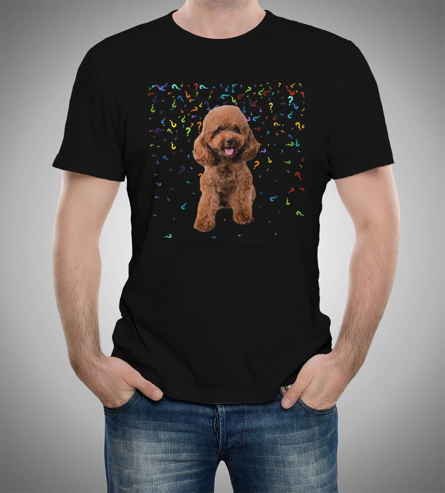 Teacup Пудель запутанная собака футболка S до 5XL | Мужская одежда