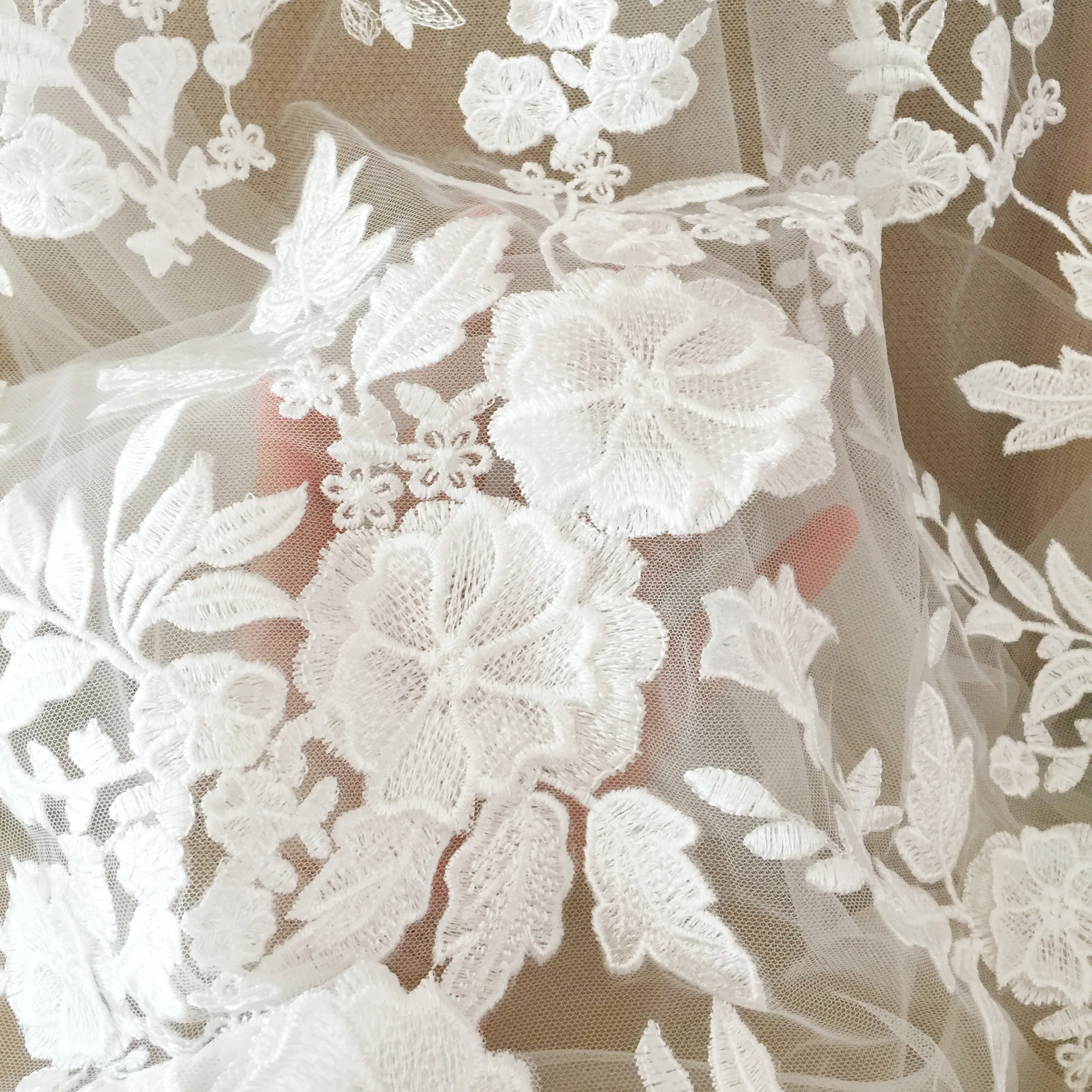 White Bridal Lace Fabric, Lace Fabric, Bridal Lace, Embroidery