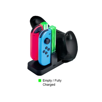 

Type-C Charger Dock Controller Charging LED Stand Charger Charger Dock Stand For Nintendo Switch Joy.Con Fast Charger Station