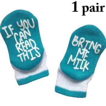 

Soft Breathable Baby Socks Creative Letter Slip-Proof Funny Casual Cotton Socks Toddler Socks Clothing Accessories Dropshipping