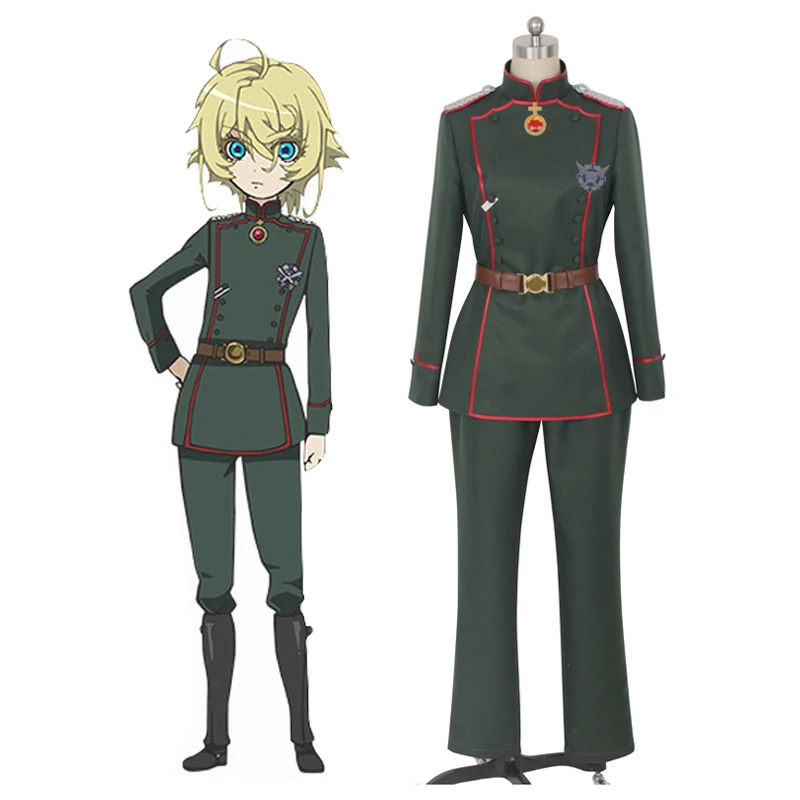 Военная Униформа аниме для косплея манга из фильма Таня|Костюмы аниме| |
