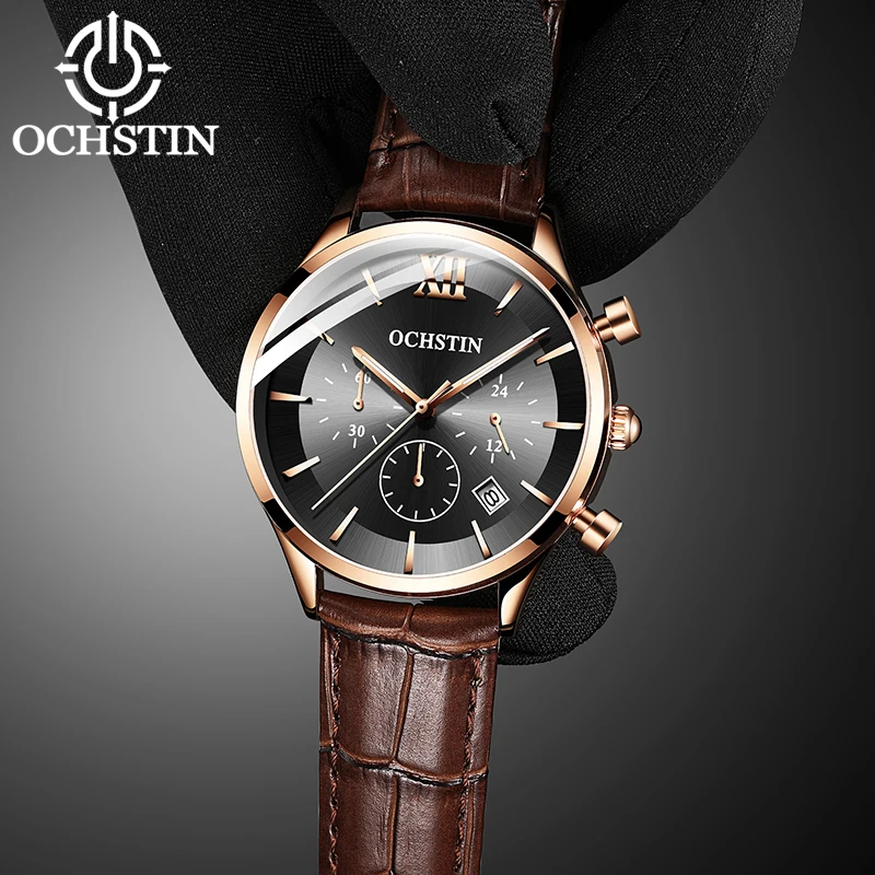 

OCHSTIN 2023 Men Watch Casual Business Watch For Mens Watches Top Brand Luxury Wrist Hand Watch Quartz Male Relogio Masculino